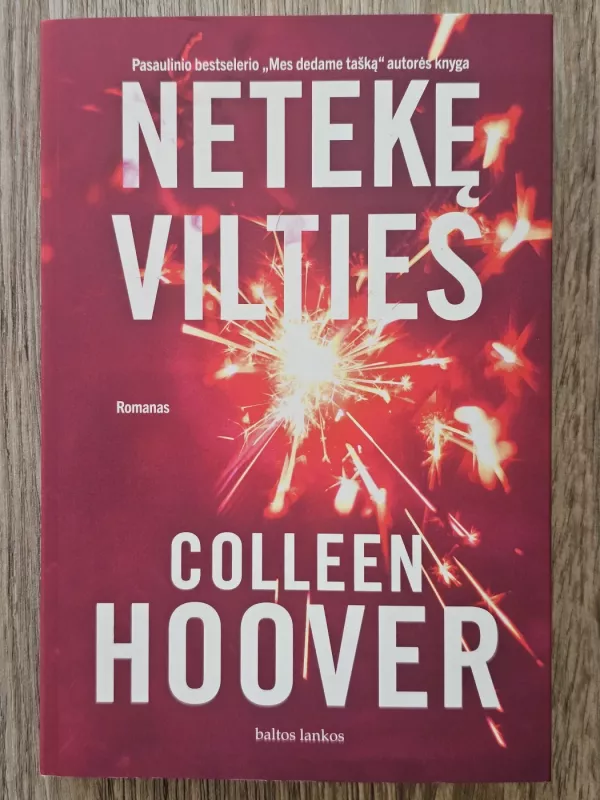 Netekę Vilties - Colleen Hoover, knyga 2