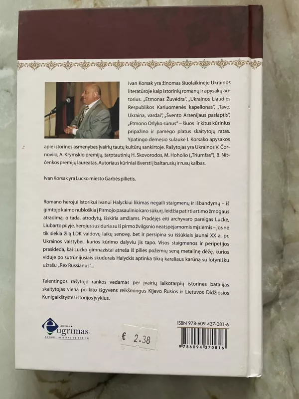 Karūnos deimanto paslaptis - Ivan Korsak, knyga 3