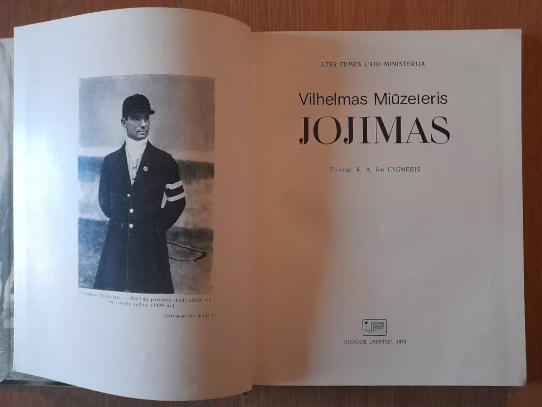 Jojimas - Vilhelmas Miūzeleris, knyga 3