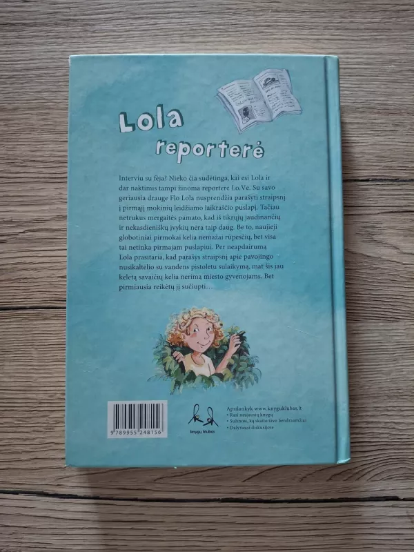 Lola reporterė - Isabel Abedi, knyga 3