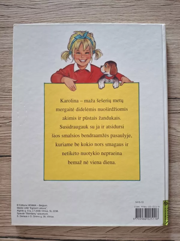 Karolina - Susanne Langer, knyga 3