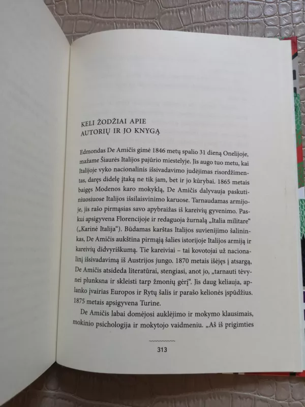 Širdis - Edmondo De Amicis, knyga 6