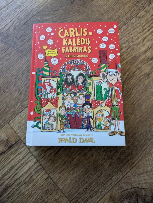 Čarlis ir kalėdų fabrikas ir kitos istorijos - Roald Dahl, knyga 3