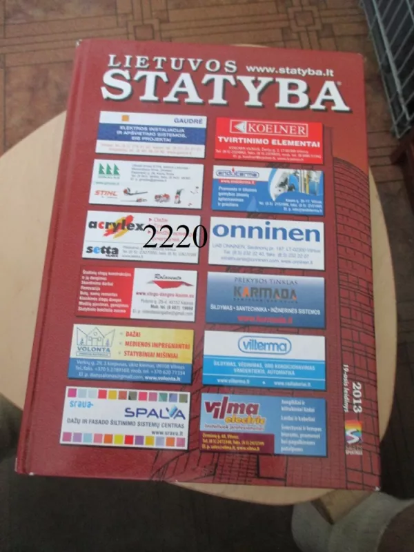 Lietuvos statyba - Autorių Kolektyvas, knyga 2