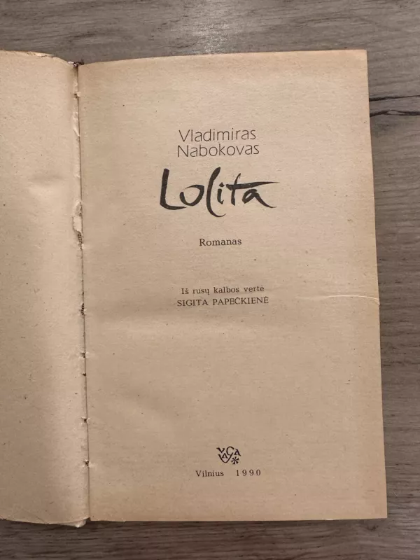Lolita - Vladimiras Nabokovas, knyga 3