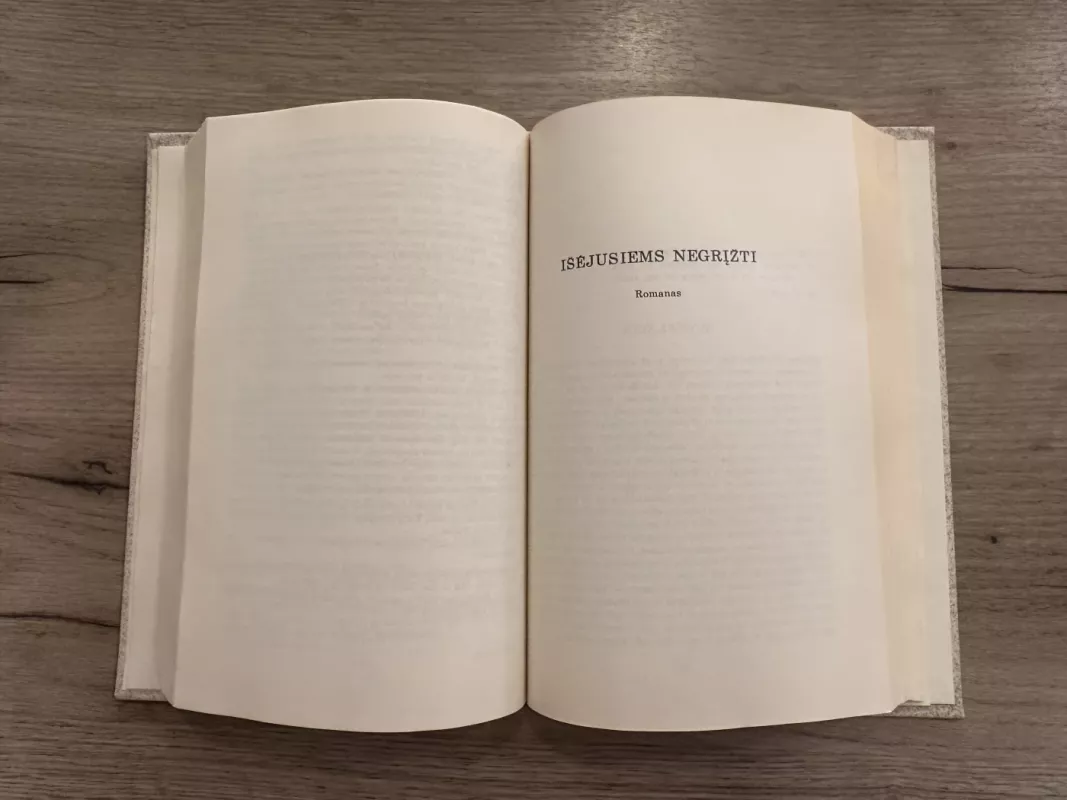 Užuovėja. Išėjusiems negrįžti - Marius Katiliškis, knyga 4