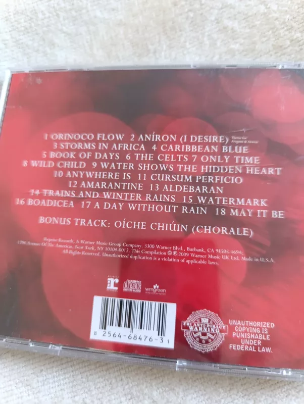 The Very best of Enya - Enya, plokštelė 4