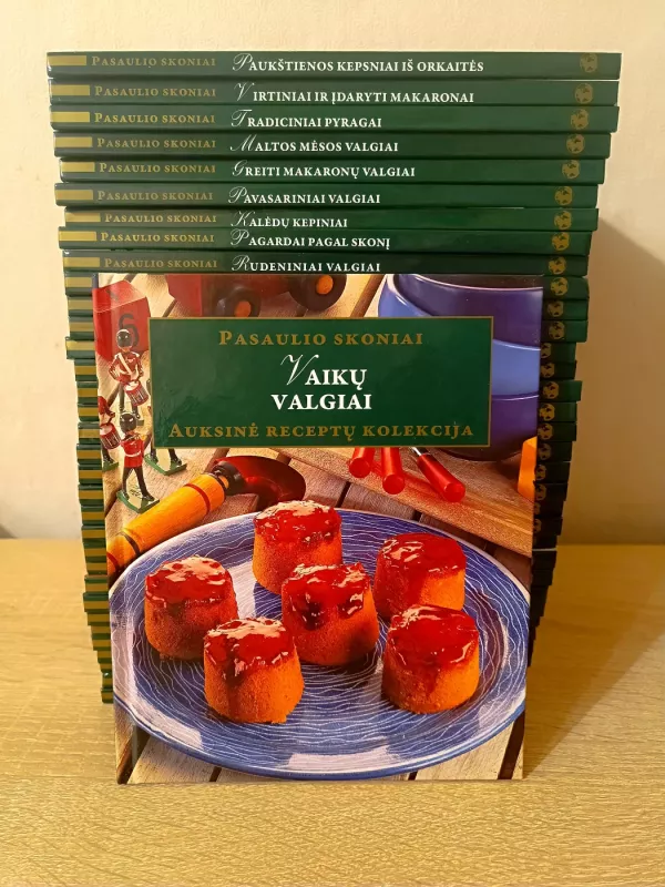 PASAULIO SKONIAI - Auksinė receptų kolekcija, knyga 4