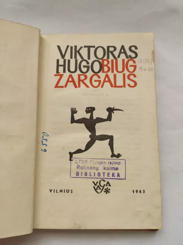 Biug Žargalis - Viktoras Hugo, knyga 3