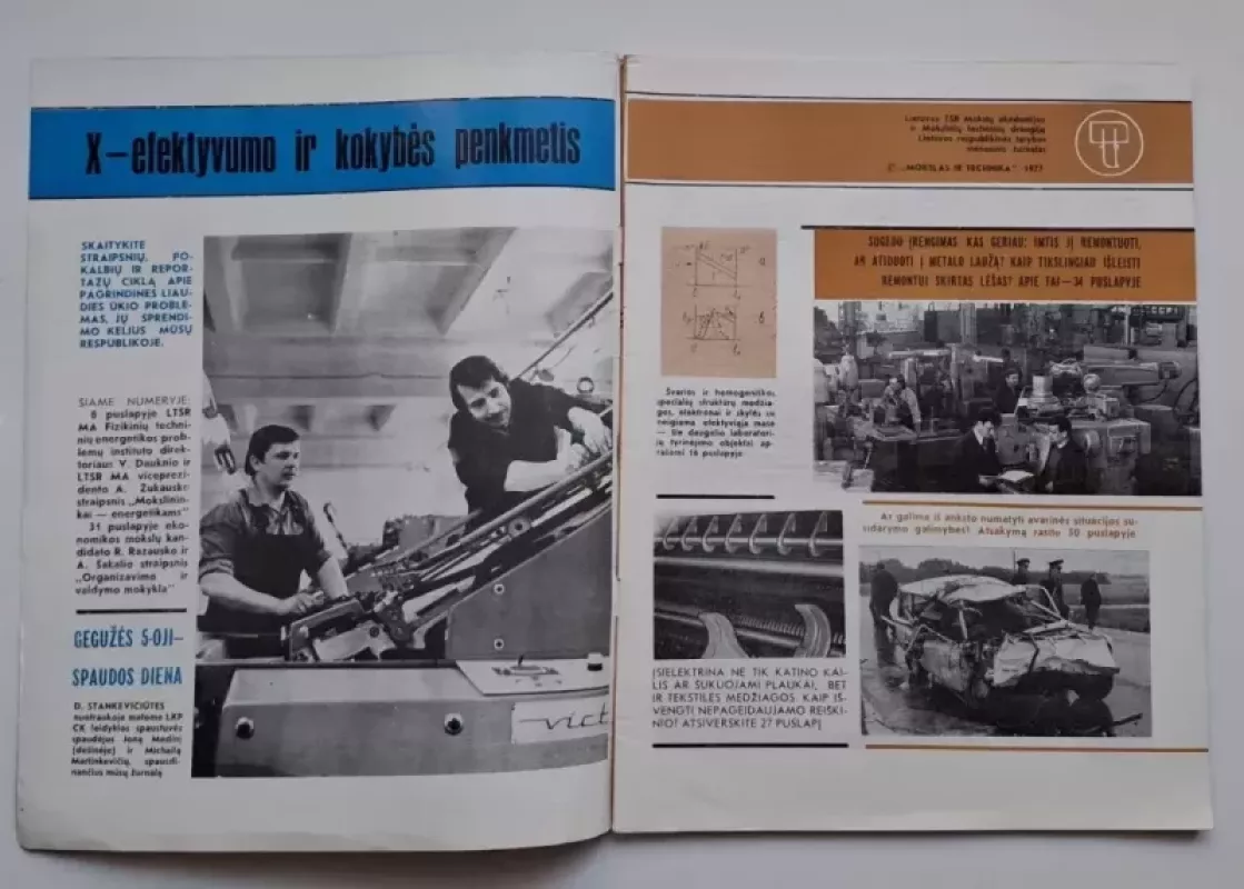 Mokslas ir technika 1977 Nr. 05 - Daug autorių, knyga 3