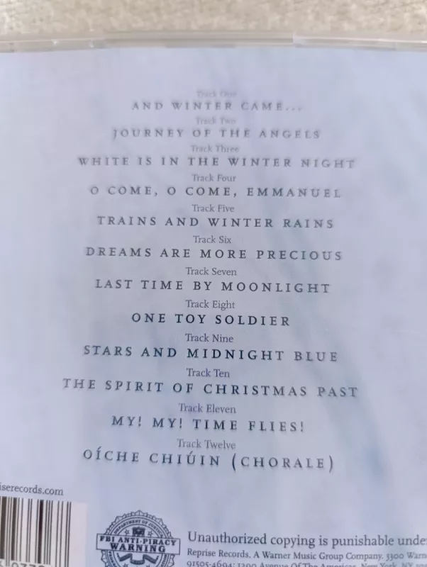 And winter come... - Enya, plokštelė 3