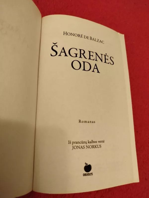 Šagrenės oda - Honore de Balzac, knyga 3