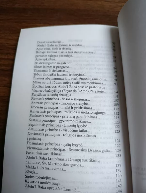 Paryžiaus pokalbiai -  Abdu-Baha, knyga 5