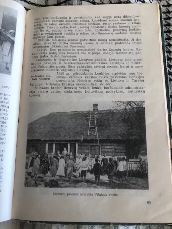 Lietuvos istorija VII-VIII klasei 1965 - Autorių grupė, knyga 5