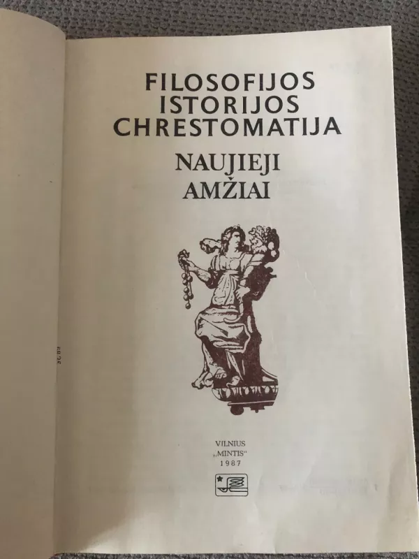 Filosofijos istorijos chrestomatija. Naujieji amžiai - B. Genzelis, knyga 3