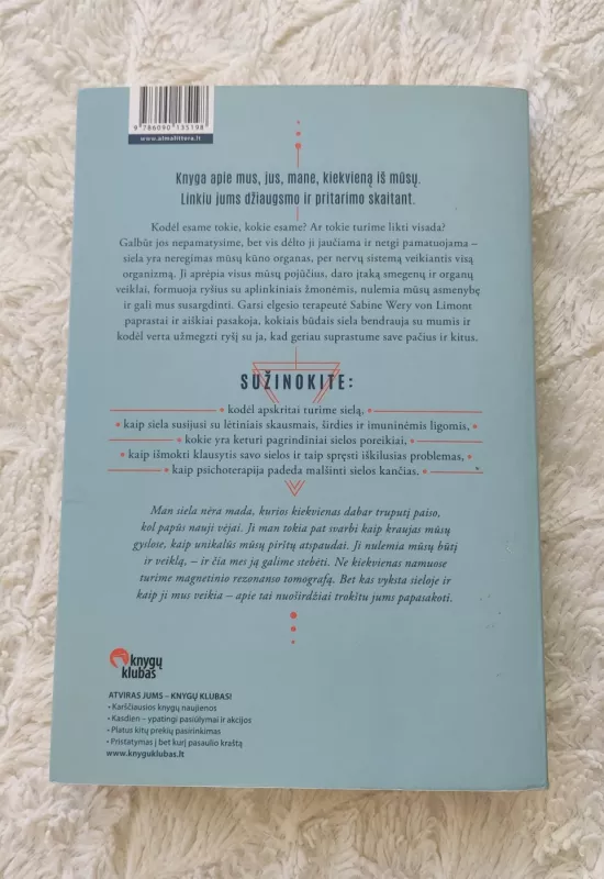 Paslaptingas sielos gyvenimas - Sabine Wery Von Limont, knyga 2