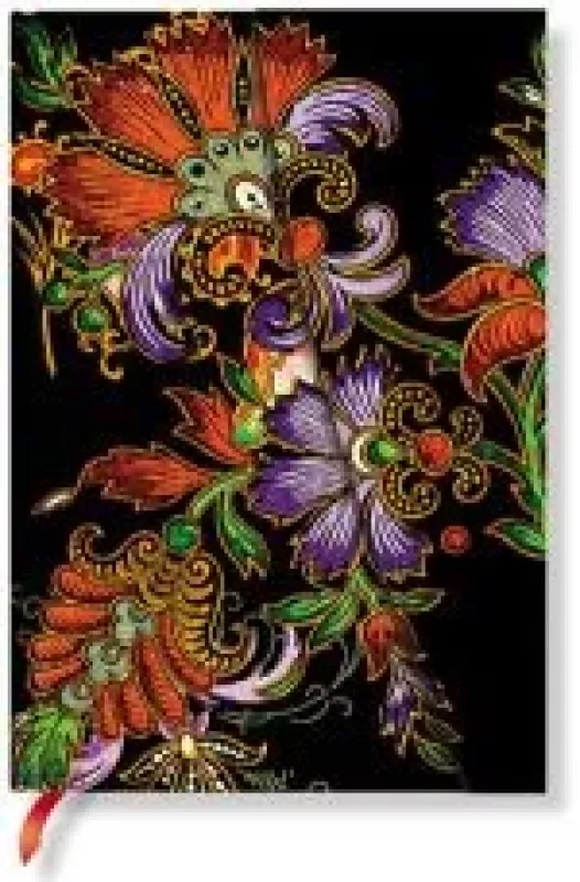 Flor de Pasion Ebony Midi Wrap (Užrašų knygelė / Notebook) - Autorių Kolektyvas, knyga