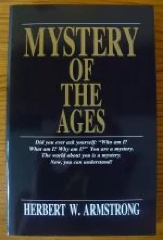 Mystery of the Ages - Herbert Armstrong, knyga