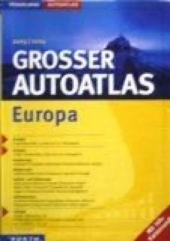 Grosser autoatlas 2003/2004. Europa - Autorių Kolektyvas, knyga