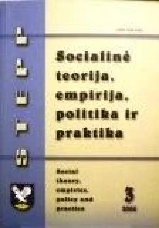 STEPP: Socialinė teorija, empirija, politika ir praktika 3 - Autorių Kolektyvas, knyga