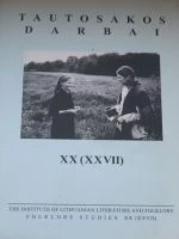 Tautosakos darbai XX (XXVII) 2004 - Autorių Kolektyvas, knyga