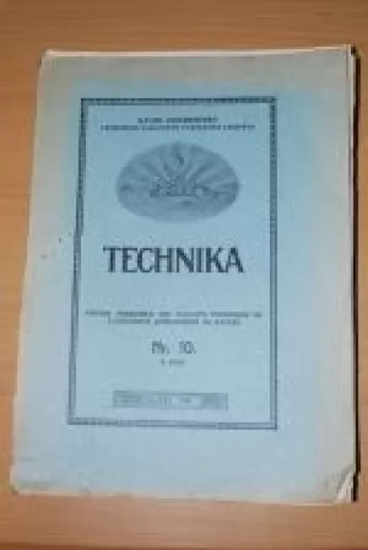 Technika Nr 10 II dalis - Autorių Kolektyvas, knyga
