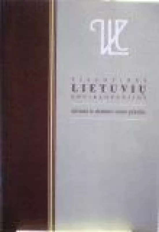 Visuotinės lietuvių enciklopedijos 9 - 10 tomų priedas - Autorių Kolektyvas, knyga