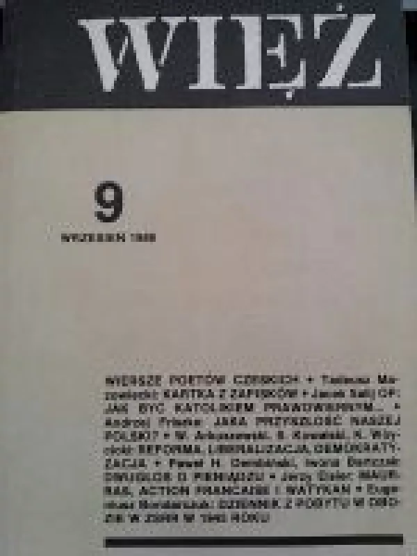 Wiez - Autorių Kolektyvas, knyga