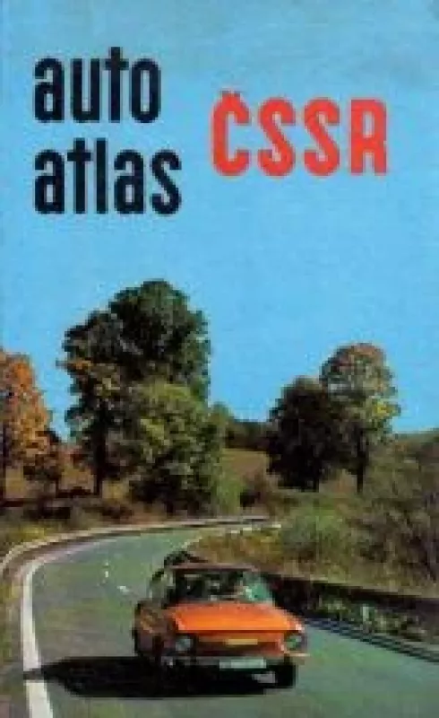 Autoatlas ČSSR - Autorių Kolektyvas, knyga