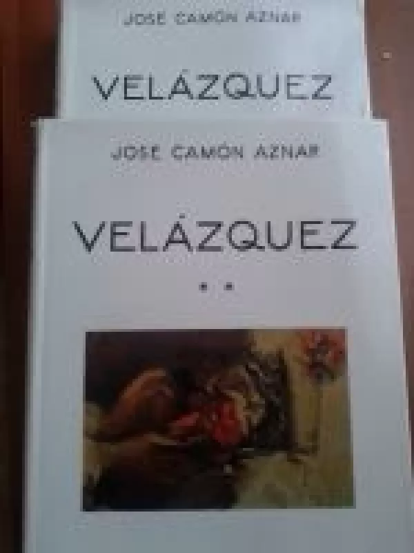 Velazquez, 2 tomai - Jose Camon Aznar, knyga