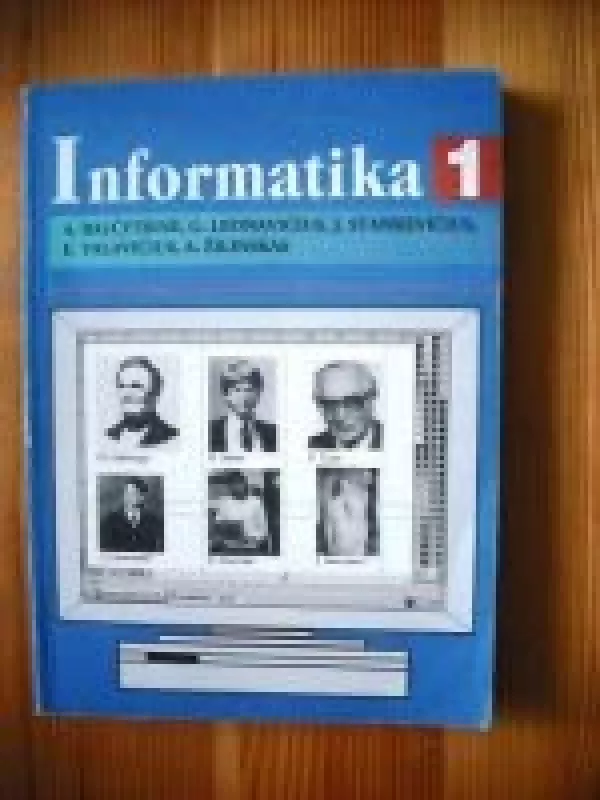 Informatika 1 - A. Balčytienė, knyga
