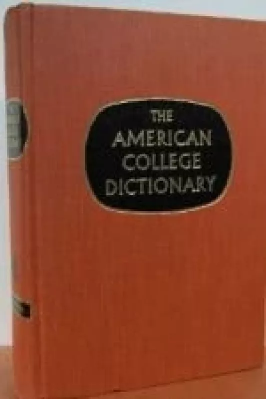 The American college dictionary - C.L. Barnhart, knyga