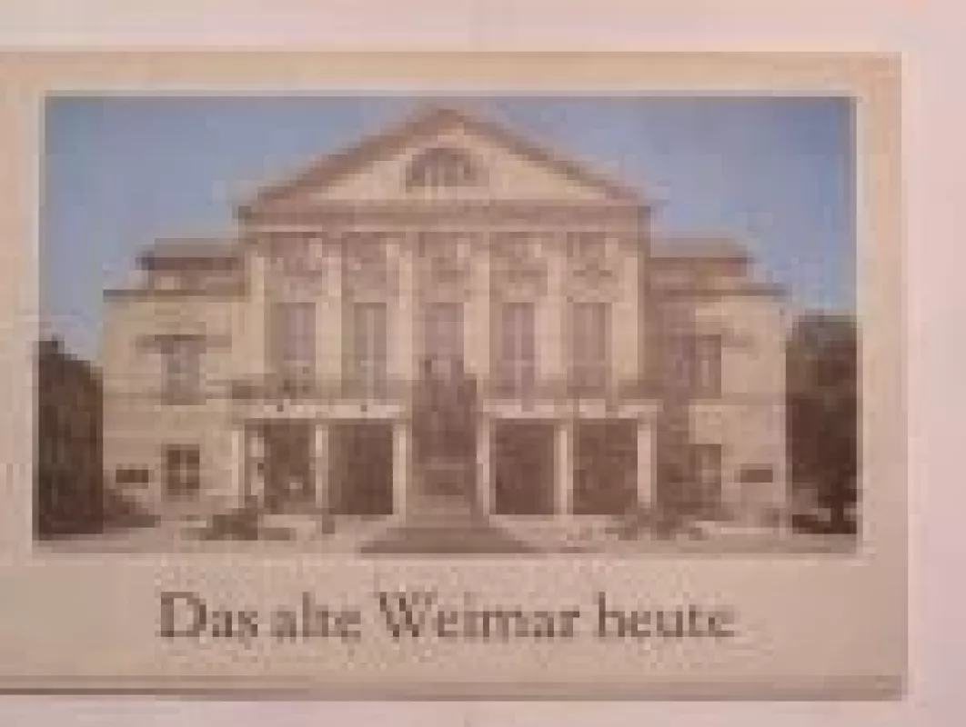 Das alte Weimar heute - Klaus Beyer, knyga