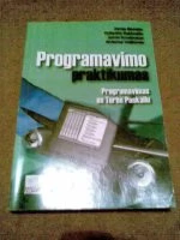 Programavimo praktikumas: programavimas su Turbo Paskaliu - Jonas Blonskis, knyga