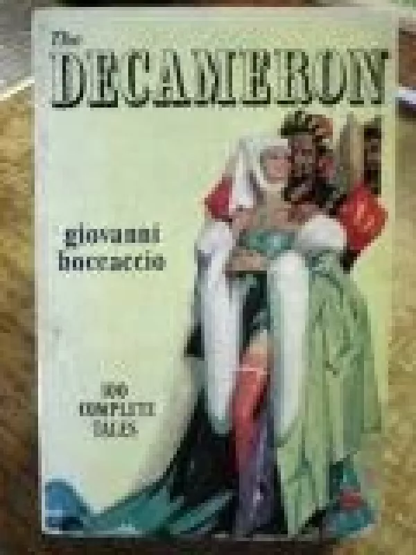 The decameron - Džovanis Bokačas, knyga