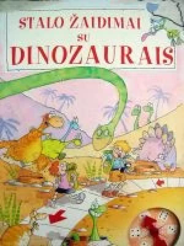 Stalo žaidimai su dinozaurais - Moira Butterfield, knyga