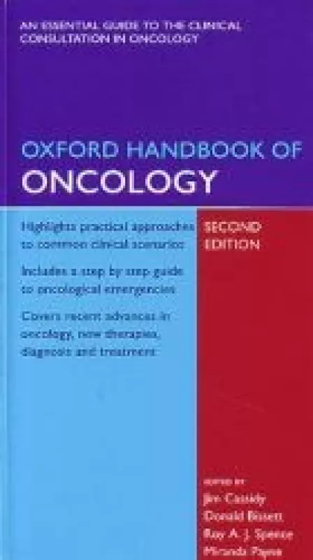 Oxford Handbook of Oncology 2nd Edition - Jim Cassidy, knyga