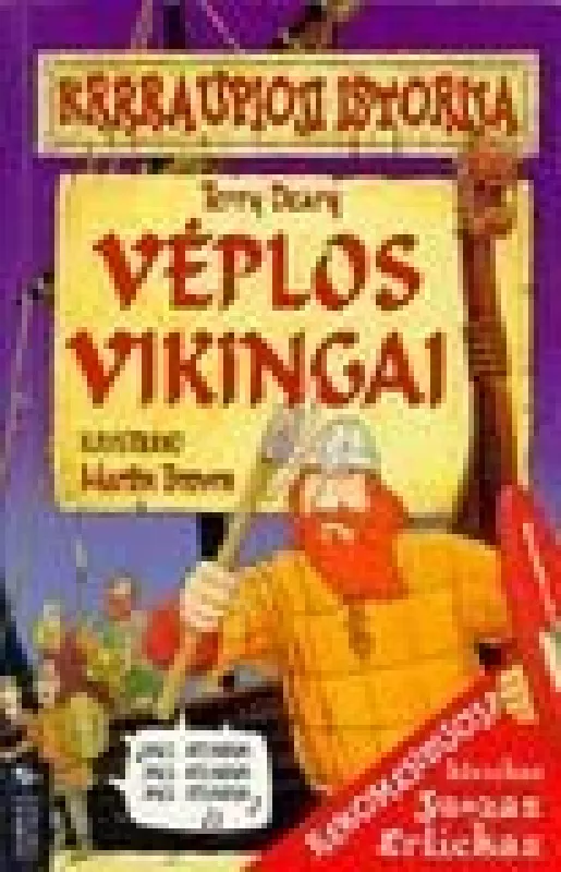 Vėplos vikingai - Terry Deary, knyga