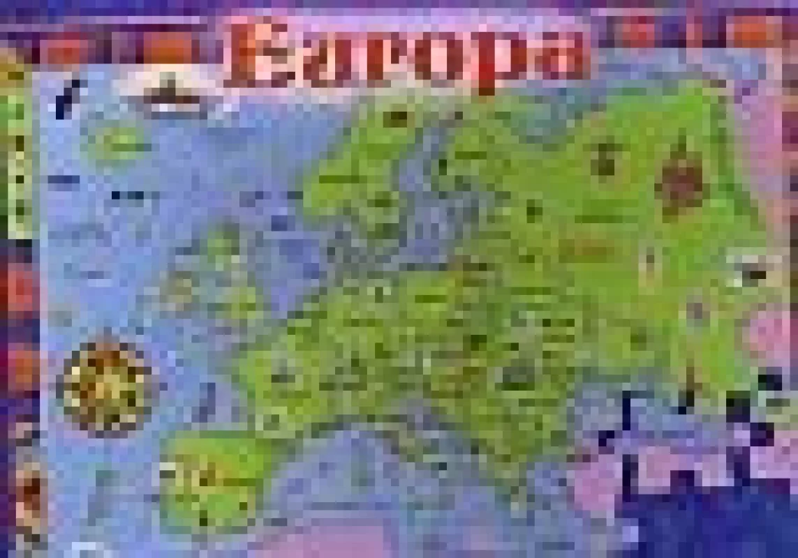 Europa: dėlionių knyga - Sonia Dixon, knyga