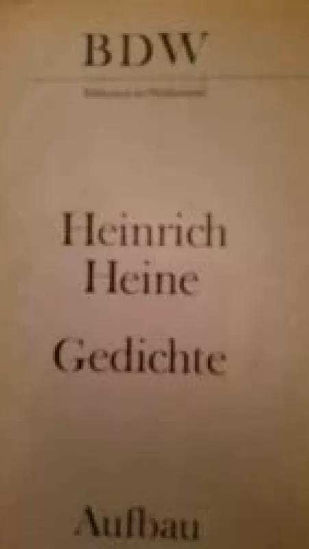Gedichte - Heinrich Heine, knyga