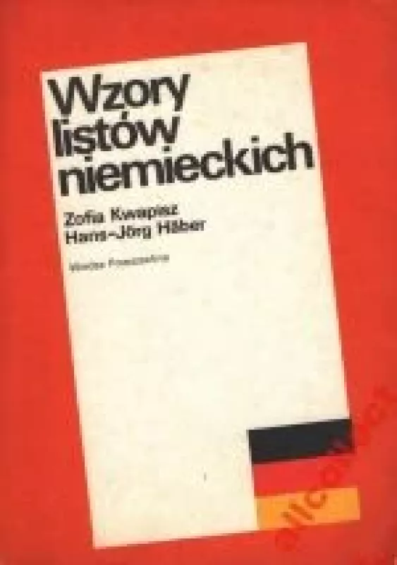 Kaip rašyti laišką vokiškai - H. Horber, Z.  Kwapisz, knyga
