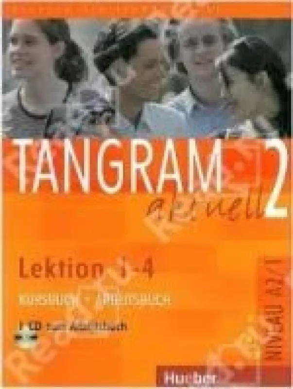 TANGRAM aktuell 2  NIVEAU A2/1 Lektion 1-4 - Verlag Hueber, knyga