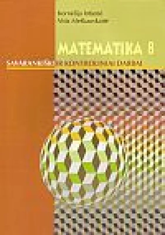 Matematika VIII kl. savarankiški ir kontroliniai darbai - Kornelija Intienė, knyga