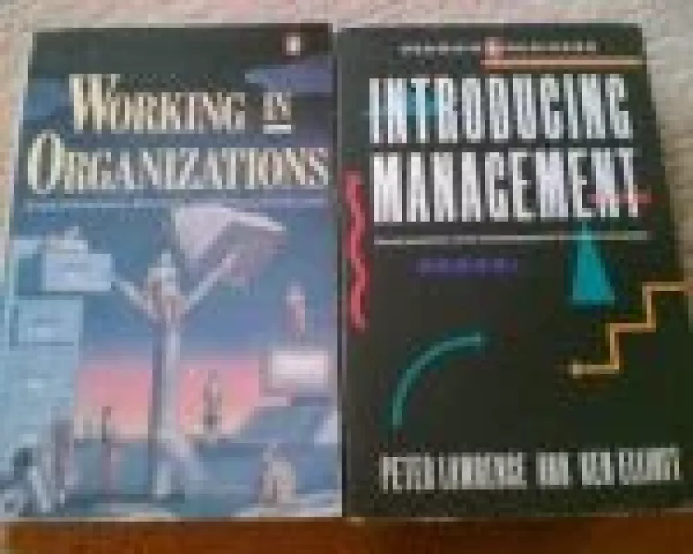 Working in Organizations - A. Kakabadse, R.  Lundow, S.  Vinnicombe, knyga