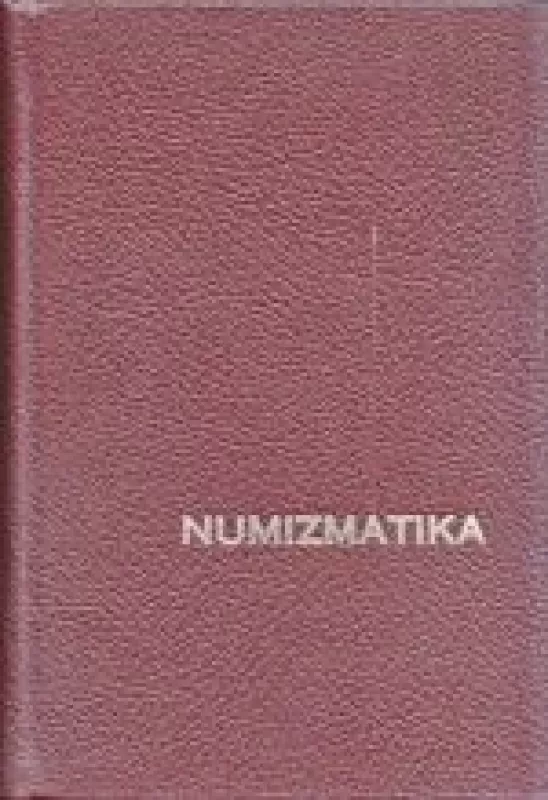 Numizmatika - Jonas Kareckas (Karys), knyga