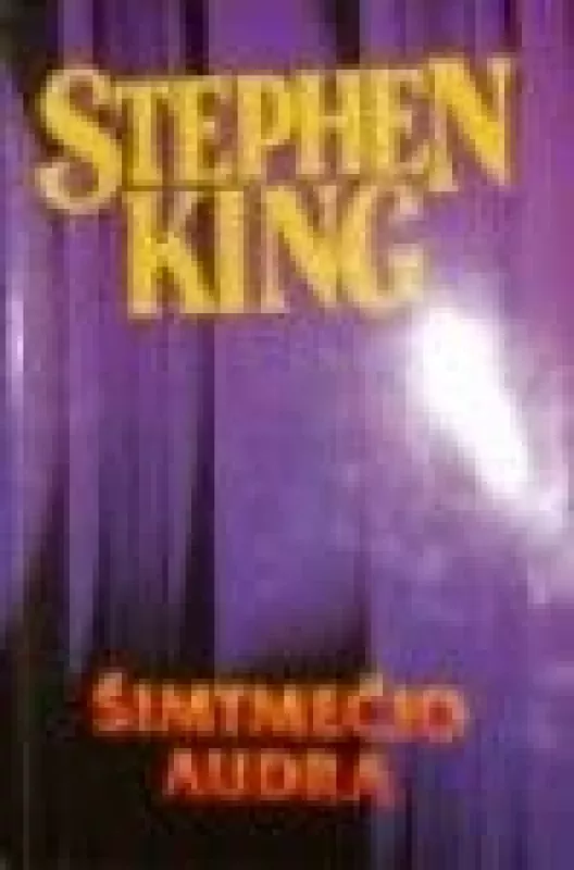 Šimtmečio audra - Stephen King, knyga