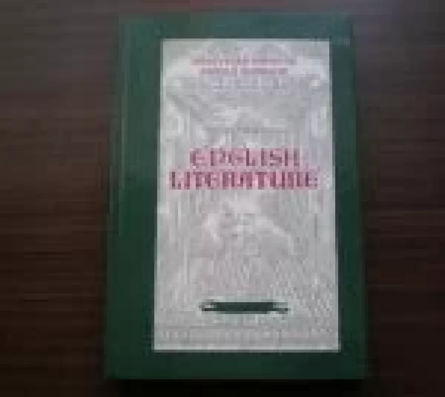 Anglų literatūra - G. Kirvaitis, A.  Šurnaitė, knyga