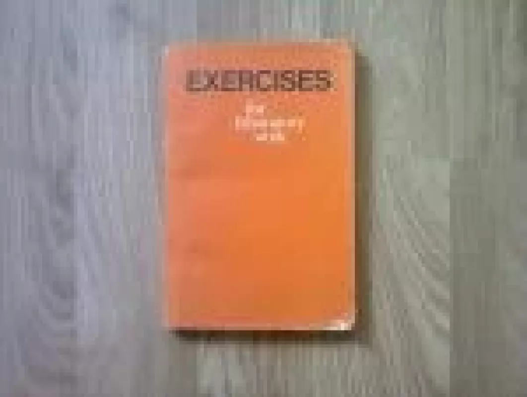 Exercises for laboratory work - Z. I. Kotova, ir kiti. , knyga