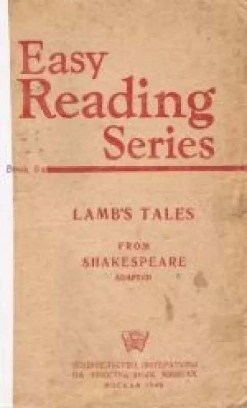 Easy Reading Series. Lamb‘s Tales from Shakespeare Adapted - Charles Lamb, Mary  Lamb, knyga