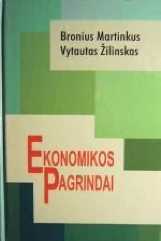 Ekonomikos pagrindai - Bronislovas Martinėnas, knyga